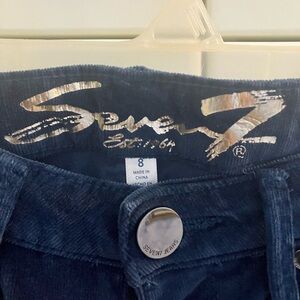 7 For All Mankind Blue Classic Corduroy